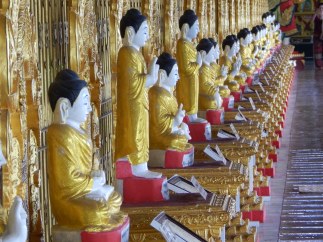 Buddha's many positions